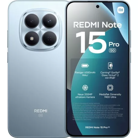 Xiaomi Redmi Note 15 Pro 5G Dual Sim 8GB 256GB Glacier Blue