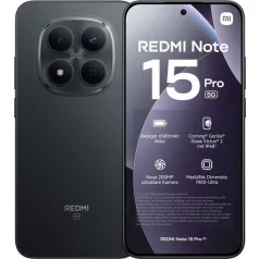 Xiaomi Redmi Note 15 Pro 5G Dual Sim 12GB 512GB Black