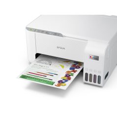 Epson EcoTank L3256 színes tintasugaras A4 MFP WIFI fehér