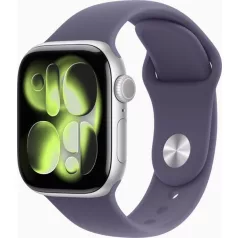   Apple Watch 11 42mm Aluminium Silver with Purple Fog Sport Band M/L MEU74