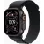 Apple Watch Ultra 3 49mm Titanium Black with Black Alpine Loop Strap Medium MF0V4