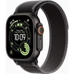   Apple Watch Ultra 3 49mm Titanium Black with Charcoal Trail Loop Strap M/L MF1H4