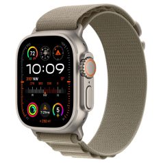   Apple Watch Ultra 2 49mm GPS + Cellular Titanium with Alpine Loop Strap Olive Large MRF03