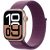 Apple Watch 10 42mm Aluminium Rose Gold with Plum Sport Loop S/M