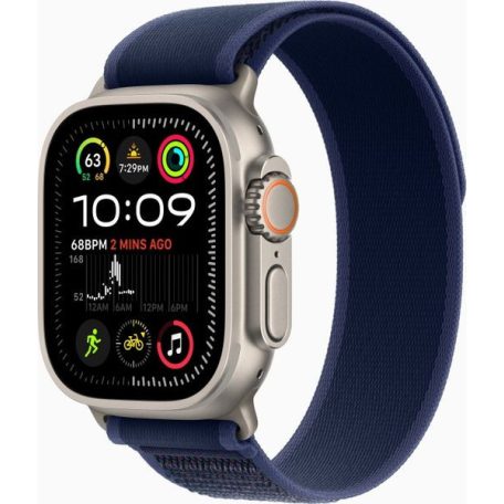 Apple Watch Ultra 2 LTE 49mm Titanium with Blue Trail Loop Strap M/L MX4L3